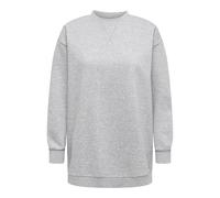 JdY Jdymesa Oversize Sweat Mesa Life L/S Sudadero de Gran tamaño Jrs Dia, Gris Claro, S para Mujer
