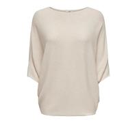 JDY Jdynew Behave Batsleeve Pullov. Knt Noos Suéter, Ponche de Huevo/Detalle: Melange, S para Mujer