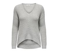 JDY JDYNEW Megan L/S Pullover KNT Noos Suter Pulver, Cloud Dancer/Detalle: w. Black Ply, XS para Mujer