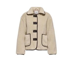 JdY Jdynoella Life Teddy Jacket OTW Noos Cement, M, Gris, M