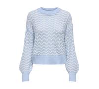 JdY Jdyrita L/S Short Struc Pull KNT Noos Jdyrita L/S Short Struc Pull KNT Noos (1 Unidad), Color Azul., XL