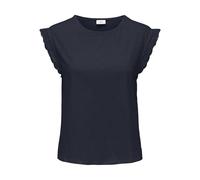 JdY Jdysalva Salva Life S/L Crochet Top Jrs Noos, Sky Captain, XL Mujeres