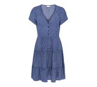 JdY Jdysezen Sezen Life S/S Dress Wvn Noos, Azul, M Mujeres