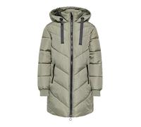 JDY Jdyskylar OTW Noos - Chaqueta acolchada con capucha para mujer, Vetiver/detalle: negro, L