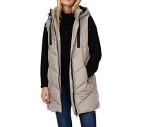 JdY Jdyskylar Padded Hood Waistcoat Otw Noos Chaqueta, Chateau Gray/Black, S Mujeres