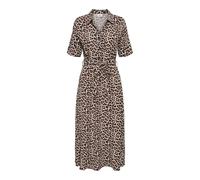 JDY Vestido camisero 'JDYStarr' crema / camelo / negro, Talla 34