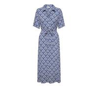 JDY Vestido camisero 'JDYStarr' azul oscuro / blanco, Talla 34
