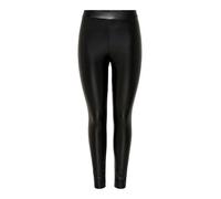 JDY JDYSTINE PU Leggings JRS Noos, Leggings Mujer, Black, M