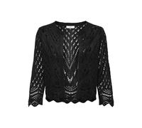 JdY JDYSUN 3/4 Cropped Cardigan KNT, cárdigan Mujer, Black,