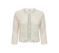 JdY Jdysun 3/4 Cropped Cardigan Knt Noos Ganchillo, Eggnog, XXL para Mujer