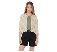 JdY JDYSUN 3/4 Cropped Cardigan KNT, Tapioca, S para Mujer