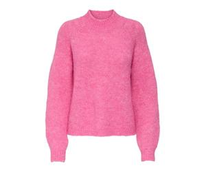 JDY Jdyzoey Zoey Life L/S Hn Raglan Pul Knt Noos, Pink Cosmos, XS Mujer, Pink Cosmos, XS