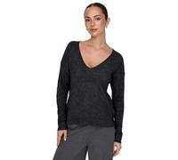 JDY Jersey de Punto para Mujer Jdyelanora L/S con Cuello en V. KNT Noos, Night Sky/Detail:Melange, M