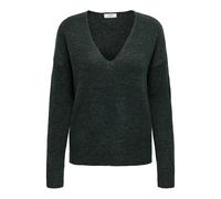 JdY Jersey de Punto para Mujer Jdyelanora L/S con Cuello en V. KNT Noos, Verde Oscuro, L
