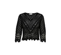 JDY Jersey corto de crochet. Color Negro