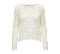 JACQUELINE de YONG Jdysun Lay L/S Boatneck Jersey Knt Noos Punto, Eggnog, XS para Mujer