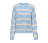 JDY Jersey talla grande 'JDYJUSTY' azul claro / blanco natural M azul claro / blanco natural