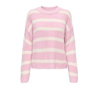 JDY Jersey talla grande 'JDYJUSTY' crema / rosa L crema / rosa