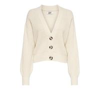 JDY justy L/S Cárdigan Corto Knt Noos Jersey de Punto, Ponche de Huevo, XS para Mujer