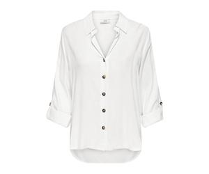 JdY Laurel Life Wvn Dia-Camiseta L/S Blusa de Manga Larga, Blanco, L Mujeres