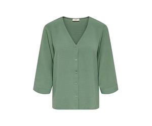 JDY Lion Life Capote 3/4 Camiseta WVN Noos, Laurel Wreath, 42