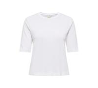 JdY Mila S/S Loose Top JRS, Blanco, M