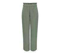 JdY Mujer Adulto Jdydivya Life HW Wide Pants WVN Noos Pantalones con Corte Ancho, Blanco (Sea Spray), S / 32L