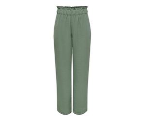 JdY Mujer Adulto Jdydivya Life HW Wide Pants WVN Noos Pantalones con Corte Ancho, Blanco (Sea Spray), S / 32L