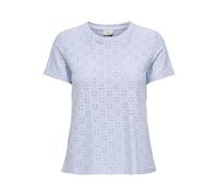 JdY Mujer Jdycathinka S/S Tag JRS Noos Top, Kentucky Blue, M, Color Azul., M