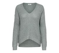 JDY Mujer JDYNEW Megan L/S Pullover KNT Noos Suéter, Abyss/Detail:W. Black PLY, L