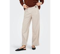 JDY Pantalón ancho de terciopelo. Color Crudo