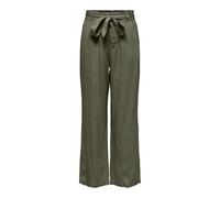 JdY Pantalón de Mujer Jdysay MW Linen Belt Pant WVN Noos Holgado, Calamata., 38