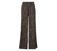 JDY Pantalón 'JDYJULIA' beige oscuro / chocolate / negro 36x32 beige oscuro / chocolate / negro