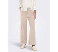 jdy Pantalón largo de mujer holado. Beige 34/XS