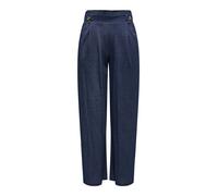 JDY Pantalón plisado 'JDYBirdie Geggo' azul oscuro 38x32 azul oscuro