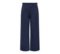 JDY Pantalón plisado 'JDYGeggo' azul oscuro 36x32 EUR