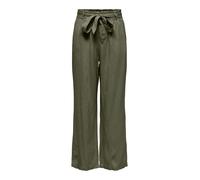 JdY JDYSAY MW Linen Belt Pant WVN Noos Pantalones de Lino, Kalamata, 40 para Mujer