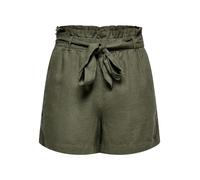 JdY JDYSAY MW Linen Shorts WVN Noos Pantalones Cortos, Kalamata, 38 para Mujer