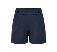 JdY Pantalones Cortos para Mujer Jdygeggo JRS Noos Basic Regular Fit con Detalle de Botones, Black Iris., XXL