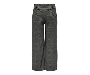 JdY Pantalones Largos de Cuadros Geggo MIA JRS Noos, Granito Gris/comprobaciones: Dark Check, XSW x 32L