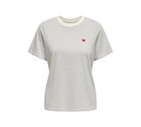 JdY Pisa S/S Print Top JRS Noos, Cloud Dancer, M