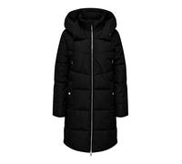 jdy Plumífero de mujer impermeable con capucha. Negro 34 (XS)