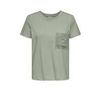 JdY Jdyselma Selma S/S Crochet Pocket Top Jrs, Desert Sage, XXL Mujeres