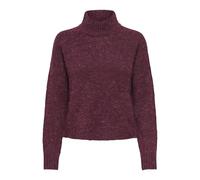 JdY Señoras Jdyzoey Life L/S Hn Raglan Pul KNT Noos, Maroon Banner, XL, Pancarta de Color marrón, XL