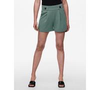 JdY JDYGEGGO Shorts JRS Noos, Pantalones Cortos Mujer, Chinois Green/Detail:Black Button,