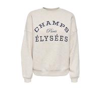 JDY Sudadera 'JDYMESA' beige moteado / azul oscuro XS beige moteado / azul oscuro