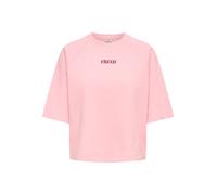 JDY Sudadera 'JDYOlivia' rosa claro / rojo M rosa claro / rojo