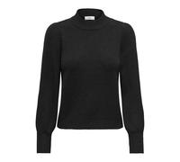 JDY Suéter de Mujer Cuello Redondo Manga Larga Ajuste Regular Moderna Parte Superior, Color:Negro, Talla:S