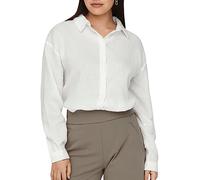 JdY Theis L/S Wvn Noos-Camiseta Holgada Camisa, Cloud Dancer, M para Mujer