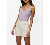 Jacqueline de Yong Top Female sin Mangas Escote en V, Pastel Lilac, XS